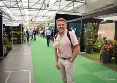 Adrie Gillissen of AGIA-Ornamentals visited the show.